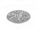 Set de 2 plateaux a huitres argent