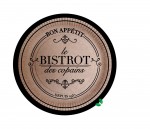 Set de 10 assiettes en kraft 23 cm Bistrot parisien