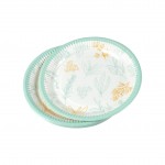 Set de 10 assiettes en carton 18 cm Aromates