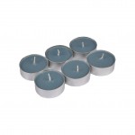 Lot de 6 maxi bougies chauffe plat 5.5 cm patchouli