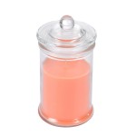 Bougie parfum�e Mangue dans son bocal en verre