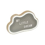 Veilleuse cadre neon nuage