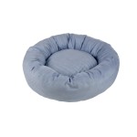 Coussin rond gris