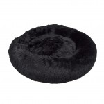 Coussin rond Chat ou Chien Relax Noir