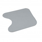 Tapis contour de WC vitamine gris