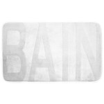 Tapis de bain Vitamine 45 x 75 cm Bain Blanc