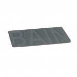 Tapis de bain Vitamine 45 x 75 cm Bain Anthracite