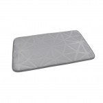 Tapis de bain  Origami gris
