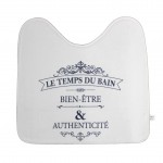 Tapis contour de WC microfibre Vintage