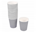 Set de 20 gobelets en carton Gris