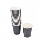 20 gobelets en carton Noir