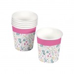 Set de 10 gobelets en carton Joyeux printemps