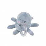 Peluche doudou anneau Poulpe