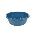 Bassine cuvette ronde bleu paon 6L