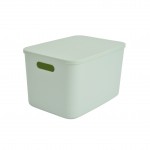 Boite de rangement avec couvercle plastique 15.5L sauge