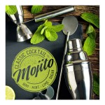 Lot de 20 serviettes en papier mojito