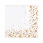 Lot de 20 serviettes en papier Collection Etoile