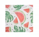 Lot de 20 serviettes papier Pasteques