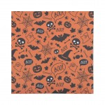 Lot de 20 serviettes en papier Motif halloween orange