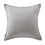 Housse de coussin deperlant 60 x 60 cm Naia galet