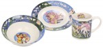 MIA AND ME Set de dejeuner bol assiette mug
