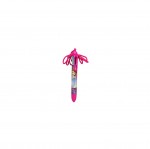 Stylo 6 couleurs avec cordon Princesse Sofia 14 cm rose