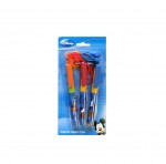 Lot de 3 stylos tour de cou Mickeys et ses amis