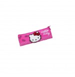 Trousse d'�cole plate 22 cm Hello Kitty rose