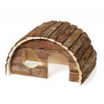 Maison rongeur Sam avec double ouverture et toit plat