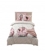 Parure de lit 140 x 200 Licorne magique