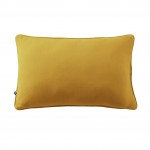 Coussin dhoussable 40 x 60 cm GAIA Safran  Gaze de coton avec passepoil lgant