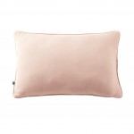 Coussin dhoussable 40 x 60 cm GAIA Rose  Gaze de coton avec passepoil lgant