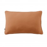 Coussin dhoussable 40 x 60 cm GAIA Abricot  Gaze de coton avec passepoil lgant