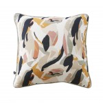 Coussin dhoussable 45  45 cm JULIA  Gaze de coton, passepoil raffin et confort cocoon