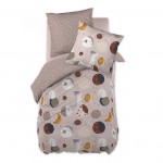Housse de couette + 1 taie 140 x 200 cm Sky dream planete