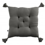 Coussin de chaise Assise matelasse Gaia Granit