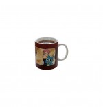 Mug en c�ramique Natsu, Lucy et Happy Fairy trail 9 cm