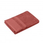 Serviette de toilette 70 x 140 cm Lilas terracotta