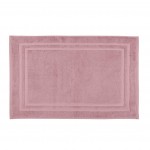 Tapis de bain en coton 45 x 70 cm Lilas rose