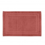 Tapis de bain en coton 45 x 70 cm Lilas terracotta