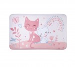 Tapis 45 x 75 cm velours Les chats
