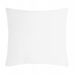 Coussin polyester uni 60 x 60 cm Pop color blanc