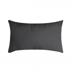 Coussin polyester uni 30 x 50 cm Pop color anthracite