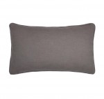 Coussin en gaze de coton 30 x 50 cm Pop color taupe
