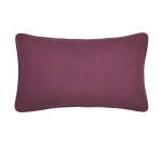 Coussin en gaze de coton 30 x 50 cm Pop color pourpre