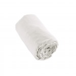 Drap housse flanelle 90 x 190 cm Candice neige