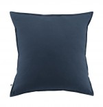 Taie d'oreiller flanelle 63 x 63 cm Candice bleu