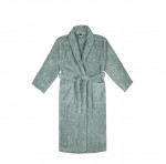 Peignoir en coton L - XL Lilas amande