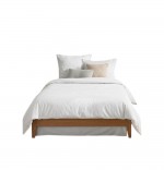 Parure de lit 260 x 240 cm Cocon blanc