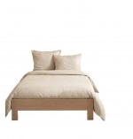Parure de lit 240 x 220 cm Cocon ecru